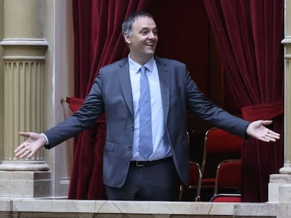 Adorni, en la cámara de Diputados; su situación patrimonial no pasará por alto en el debate legislativo