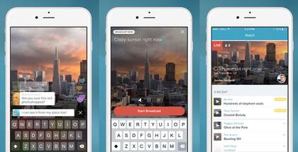 Adquirida por 100 millones de dólares por Twitter, la aplicación Periscope funciona de forma independiente desde dispositivos iOS y permite realizar transmisiones on line