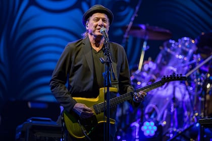 Adrian Belew el pasado 9 de noviembre en San Diego, California