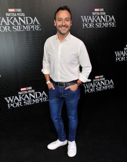 Adrián Pallares en la premiere del esperado film