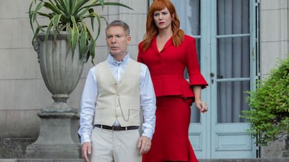 Adrián Suar y Griselda Siciliani en Felicidades, el film dirigido por Alex de la Iglesia que se estrenará en 2026