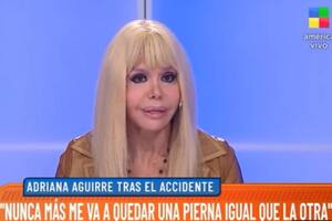 El duro momento de Adriana Aguirre: “No puedo volver a bailar”