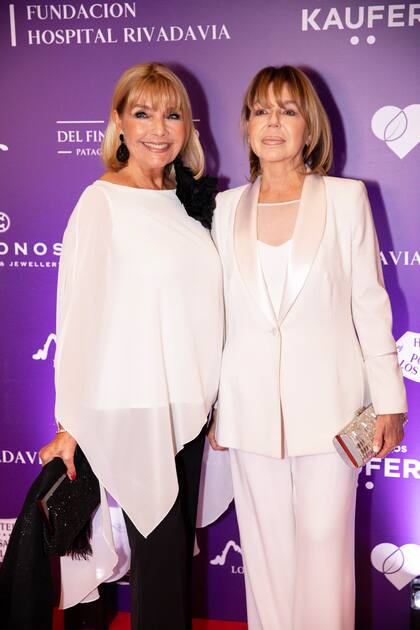 Adriana Costantini y la Dra. Diana Chugri, presidenta de Fundación Hospital Rivadavia