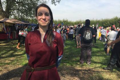 Adriana Di Francesco, capitana de la selección argentina