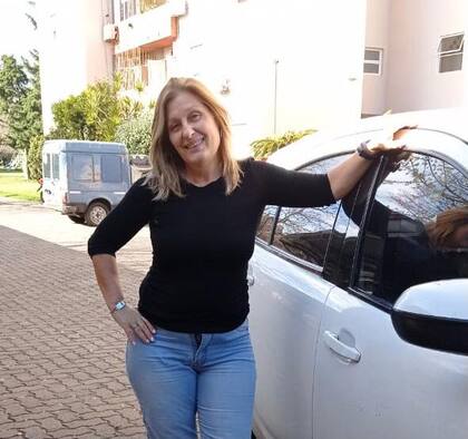 Adriana encontró en Cabify una forma de trabajar bien y sin presiones, dice.