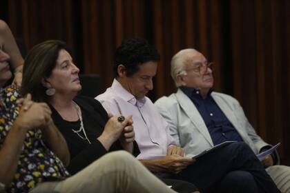 Adriana Rosenberg, Iván Petrella y Norberto Frigerio