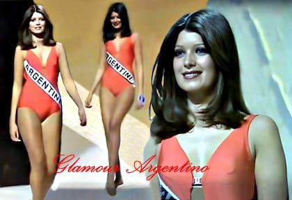 Adriana Salgueiro representó a la Argentina en el mundo. Crédito: Glamour Argentino.