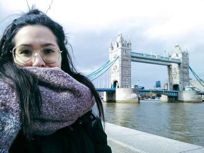 Adriana tuvo la oportunidad de viajar al país de sus fantasías de su infancia.