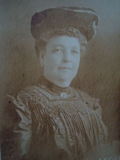 Adriana Wilson, una de las mujeres de Cándido López