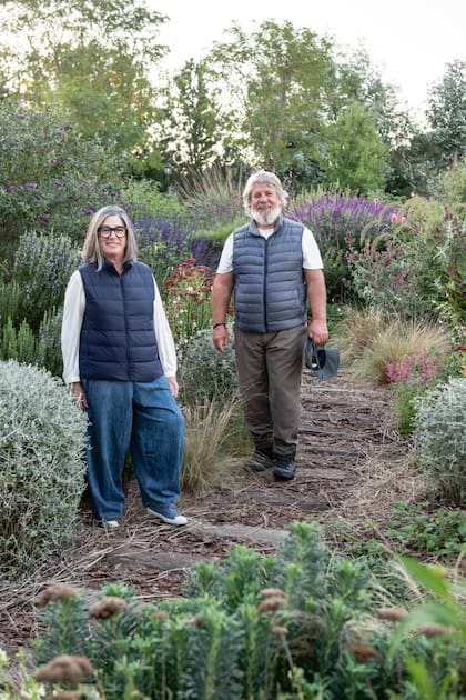 Adriana y Jorge, hacedores del jardín