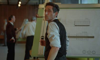 Adrien Brody protagoniza El brutalista