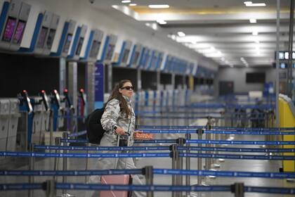 Aeroparque sin movimiento, se suspendieron todos los vuelos