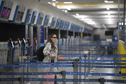 Aeroparque sin movimiento, todos los vuelos fueron suspendidos