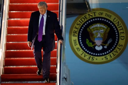 Aeropuerto de Florida será rebautizado con el nombre de Trump (AP Foto/Luis M. Álvarez) (AP Foto/Luis M. Álvarez)