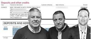 Apareció otra empresa que recaudó de auspiciantes, movió millones y envió dinero a una de las sociedades fantasma