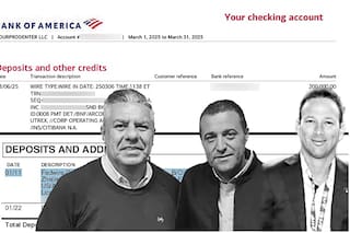 Apareció otra empresa que recaudó de auspiciantes, movió millones y envió dinero a una de las sociedades fantasma