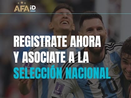 AFA ID se lanzó esta semana y mediante ella los hinchas pueden hacerse socios de la selección