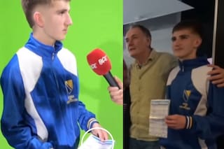 El bosnio de 14 años que le robó el machete a Donnarumma e inició la “guerra" de los arqueros en el repechaje