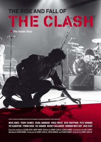 Afiche de la película de Danny García sobre los últimos días de The Clash