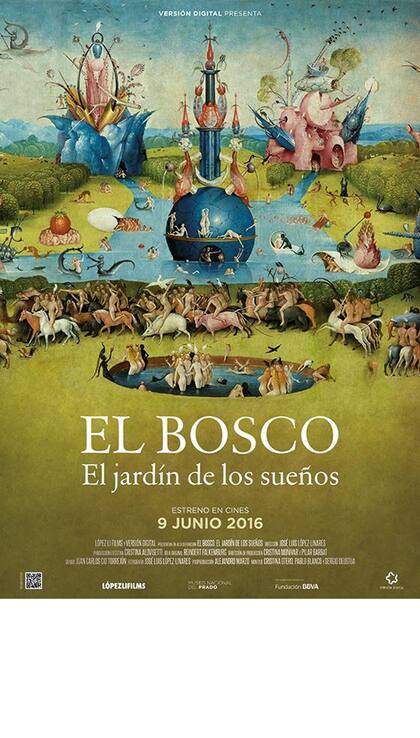 Afiche de la película El jardín de los sueños, que se estrena hoy en varios países