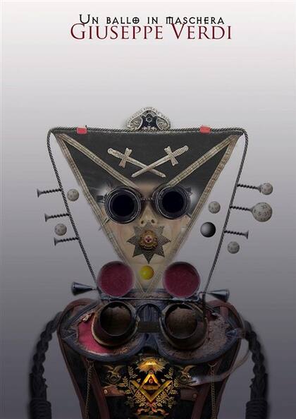 Afiches de distintas representaciones de las óperas de Wagner y de Verdi