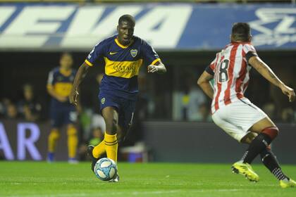 Afuera: Boca les colgó el cartel de transferibles a Sebastián Pérez, a Jan Hurtado (foto) y a Agustín Almendra