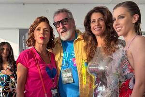 Agatha Ruiz de la Prada y los argentinos Benito Fernández, Analía Maiorana y Malena Terra