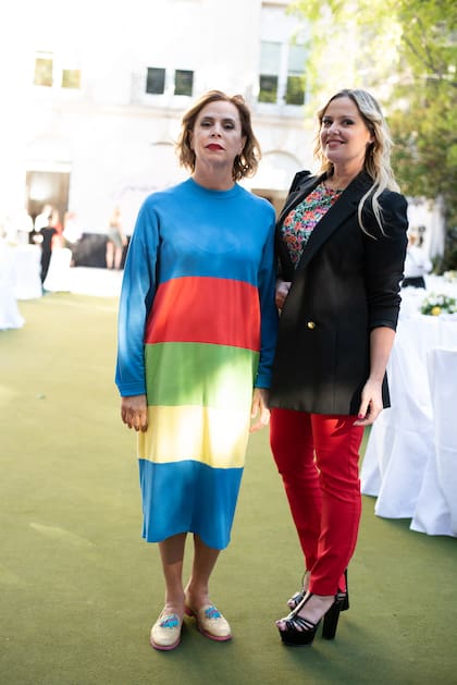 Agatha Ruiz de la Prada y Pilar Smith