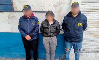 Agentes de la PFA concretan un arresto en el megaoperativo