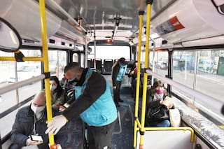 Nueva cuarentena. Hubo un 30% menos de pasajeros en el transporte público