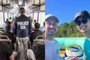 Agentes del ICE arrestaron a un migrante venezolano y su esposo pide su liberación