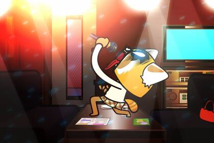 Aggretsuko, tierna por fuera, metalera por dentro