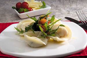 Agnolotti caprese