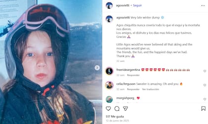 Agostina Vietti recordó su infancia y cómo influyeron sus conocimientos para este gran presente