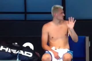 La increíble confesión de un tenista australiano a la jueza de silla en pleno partido