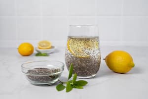 Agua de chía con limón: cómo preparar este superalimento ideal para el desayuno