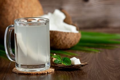 Agua de coco, ideal para el organismo