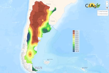 Agua útil en el perfil del Suelo