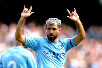 Agüero, imparable en la Premier: es el goleador del campeonato, con seis tantos en cuatro fechas.