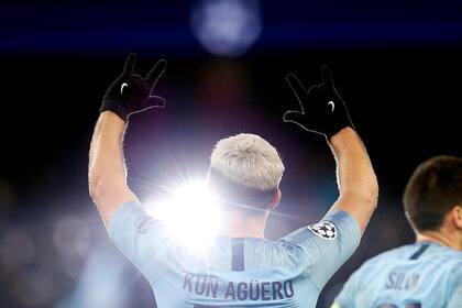 Aguero marcó los dos primeros goles del Manchester City
