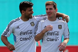 El Kun Agüero rompió el mito sobre su relación con Messi