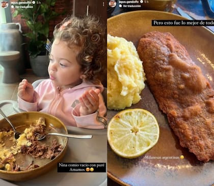 Agus Gandolfo compartió en Instagram que encontró un restaurante argentino en medio de Doha