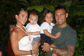 La gran celebración de "campeones" que Lautaro Martínez y Agus Gandolfo le organizaron a su hijo