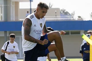 Almendra discutió fuerte con Battaglia, se fue de la práctica y será separado del plantel