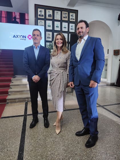 Agustín Agraz, Nunzia Locatelli, y José Urtubey