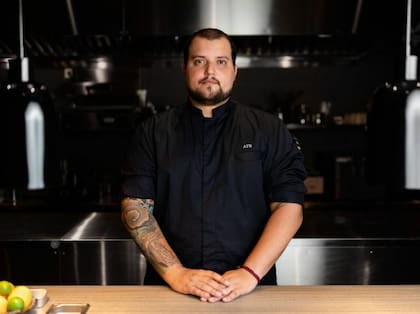 Agustín Balbi, en su restaurante en Hong Kong