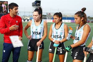 Agustín Corradini, DT de las Leonas: "La derrota me hubiera puesto muy triste"