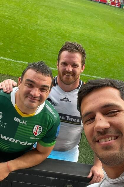 Agustín Creevy, Julián Montoya y Matías Moroni.