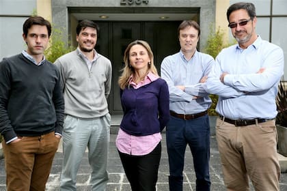 Agustín De Oro, Matías Benedetti, Paula Ader, LucasCasellini y Javier Maqueda