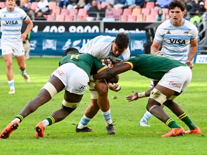 Agustín García Campos, un octavo muy potente: una de las individualidades destacadas de los Pumitas en el debut del Rugby Championship M20